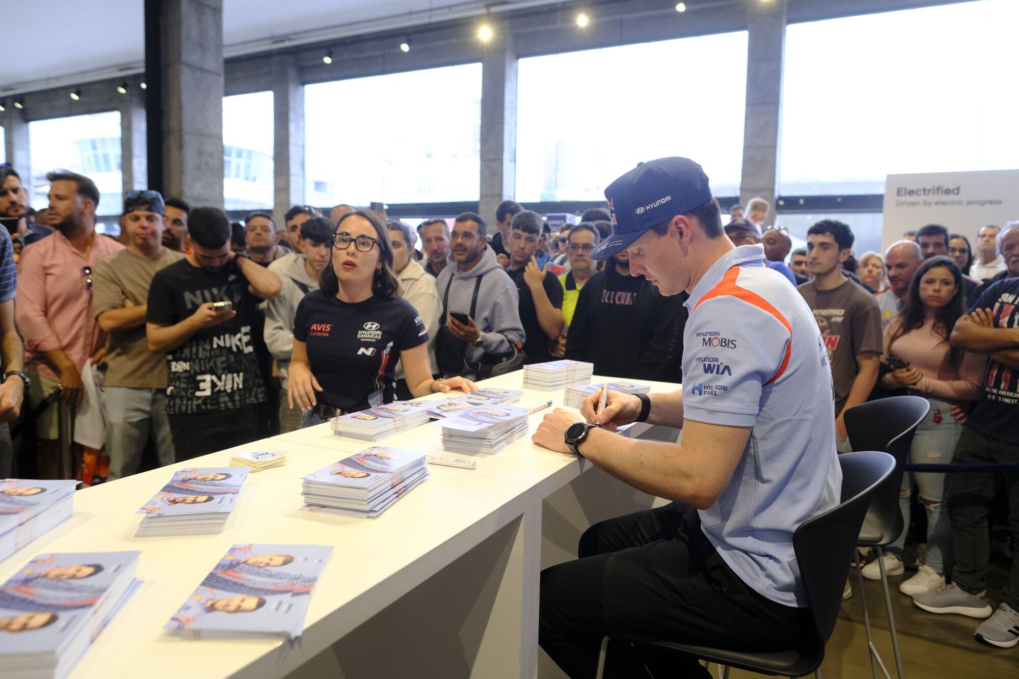 Rally Islas Canarias: Presentación del equipo Hyundai