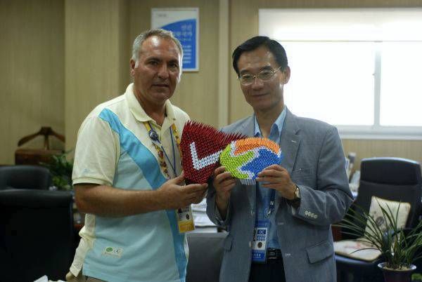 Fotogalería de los voluntarios de Expo Yeosu 2012