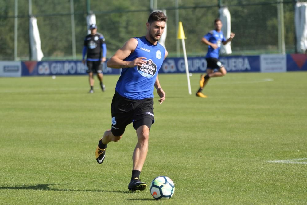 Entrenamiento del Deportivo 2 de agosto