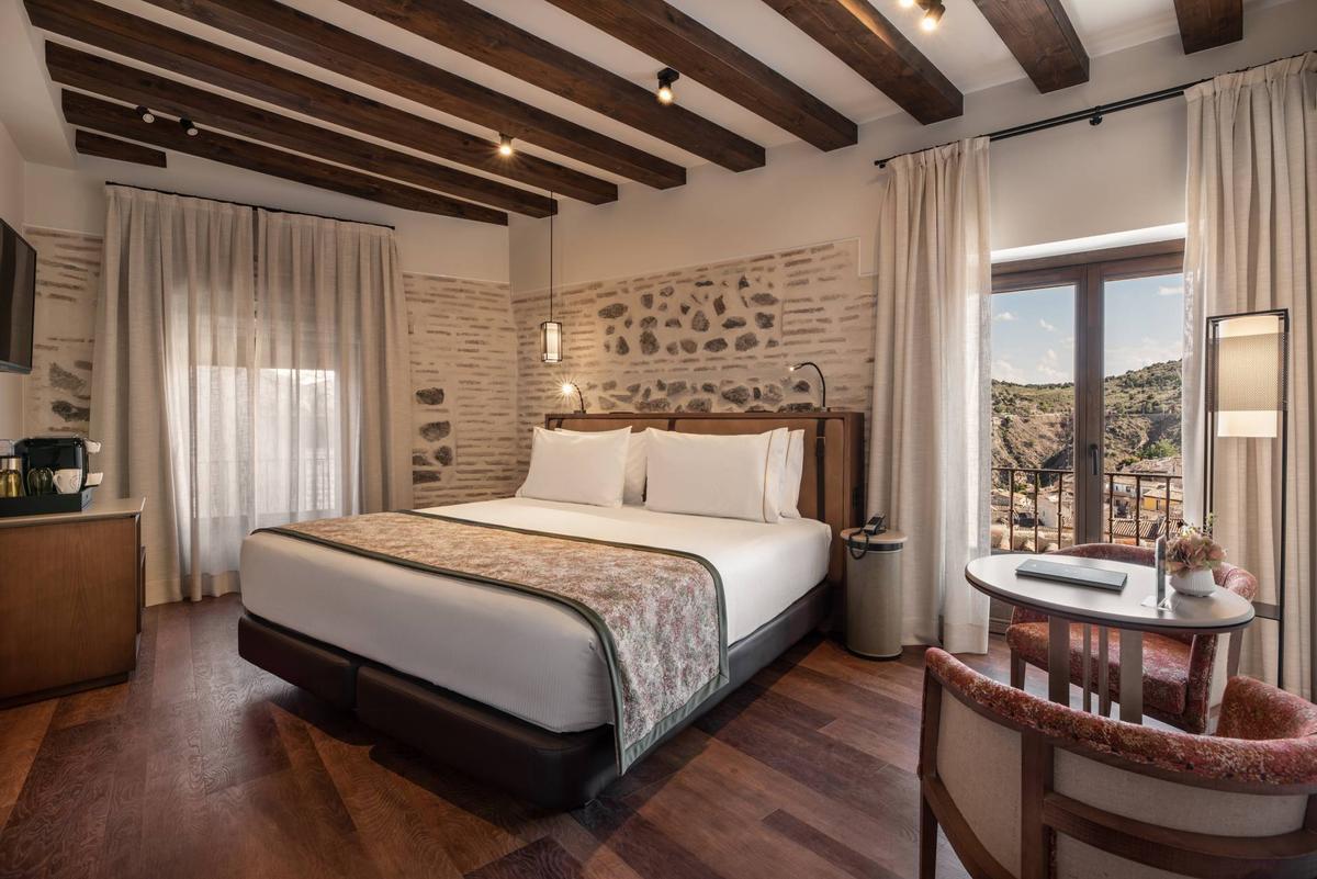 Una habitación del Áurea Toledo.