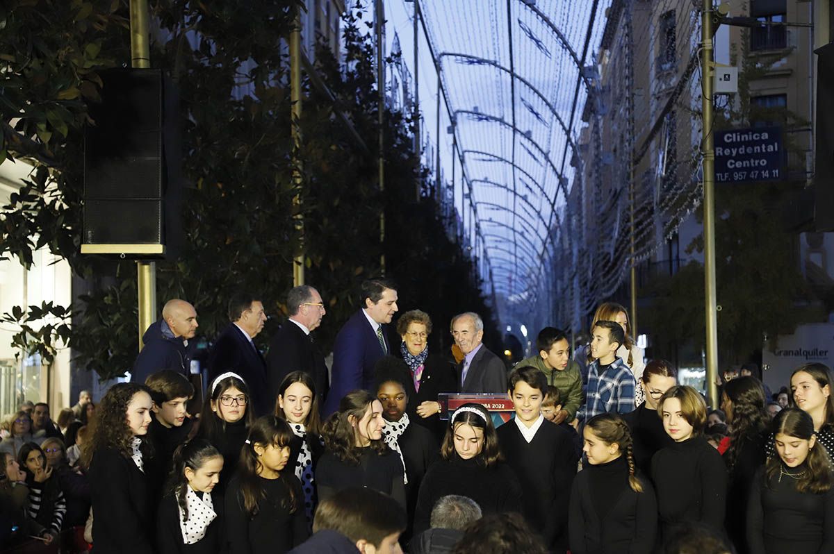 Encendido del alumbrado de Navidad en Córdoba