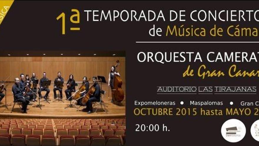 Expomeloneras se estrena en música de cámara con la orquesta Camerata