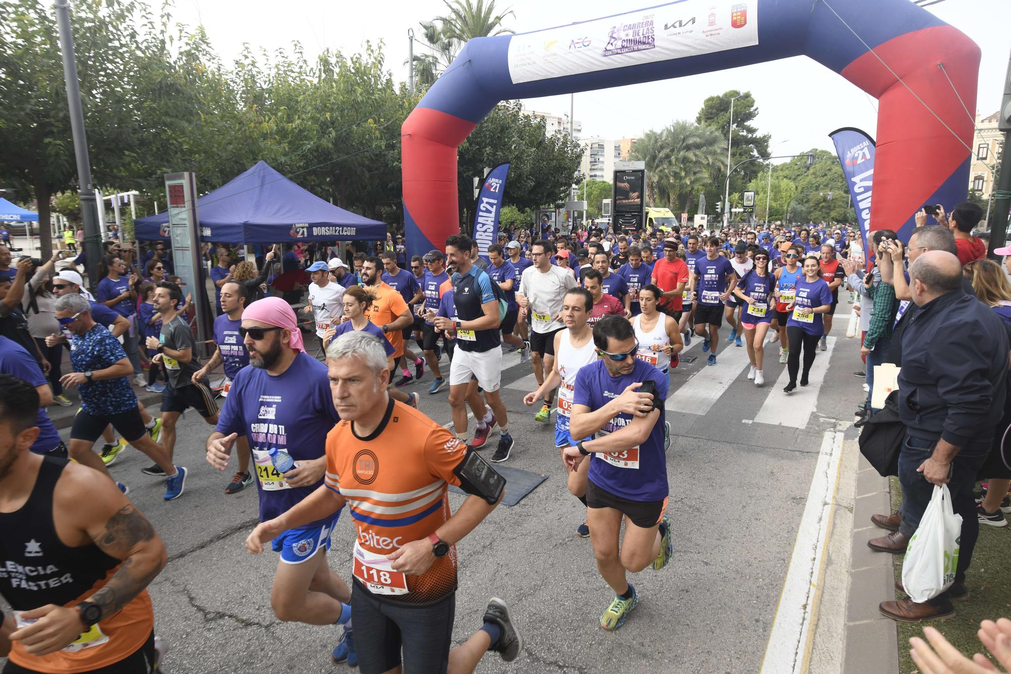 Carrera contra el cáncer de páncreas en Murcia