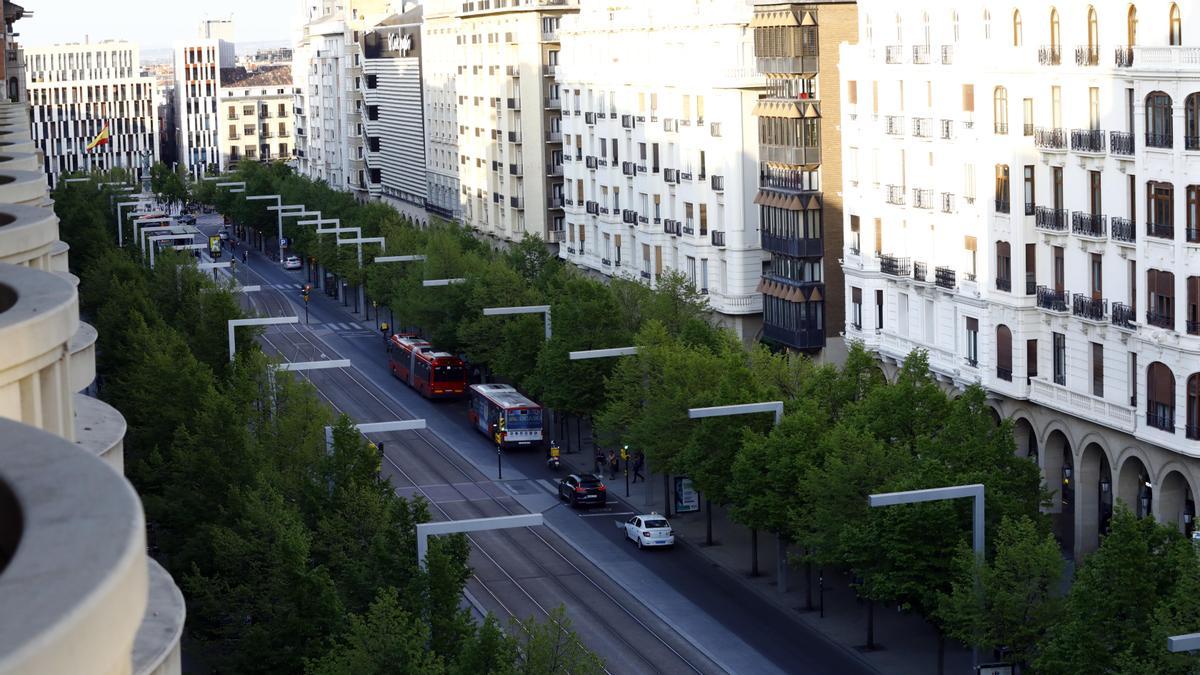 Paseo de la Independencia en Zaragoza