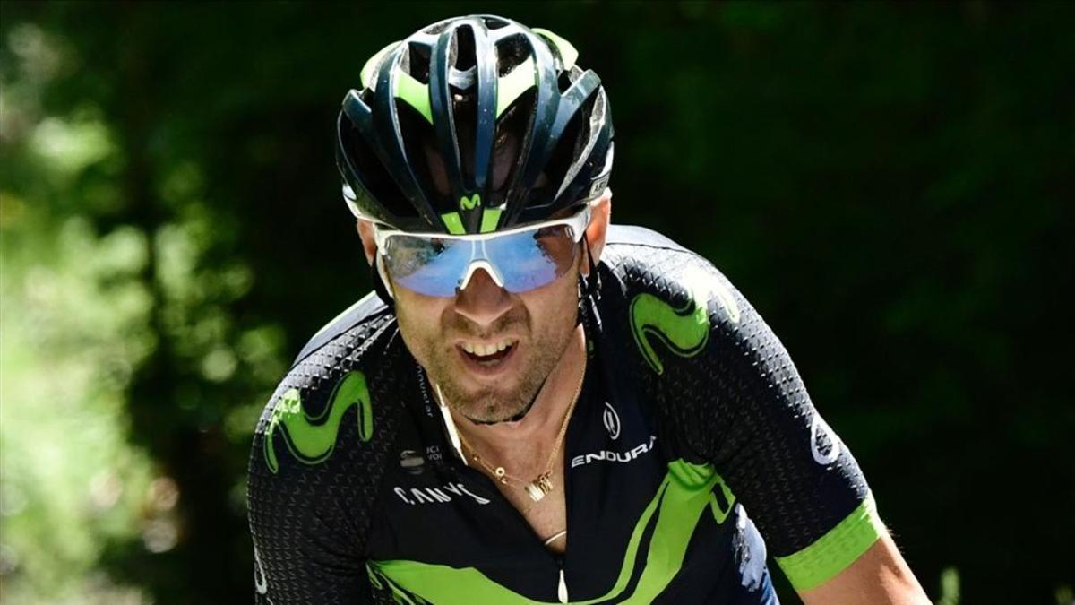 Valverde, muy positivo tras el ascenso a Alpe d'Huez de la Dauphiné