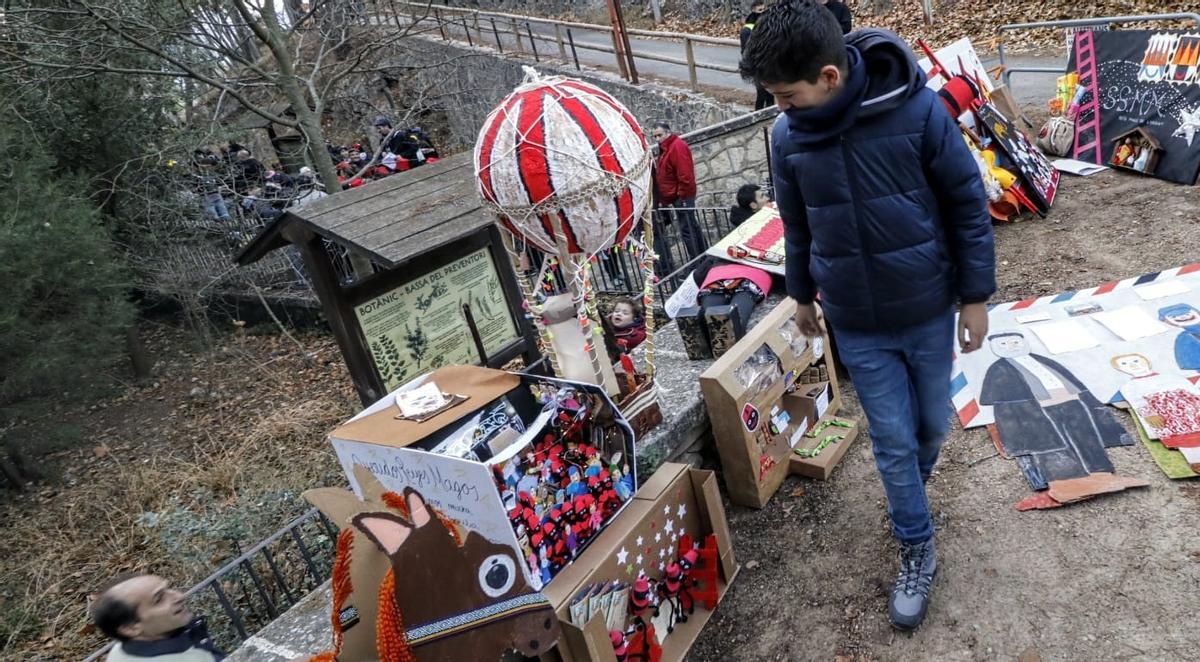 El Campamento Real de Alcoy ya tiene todo preparado para la llegada de los Reyes Magos