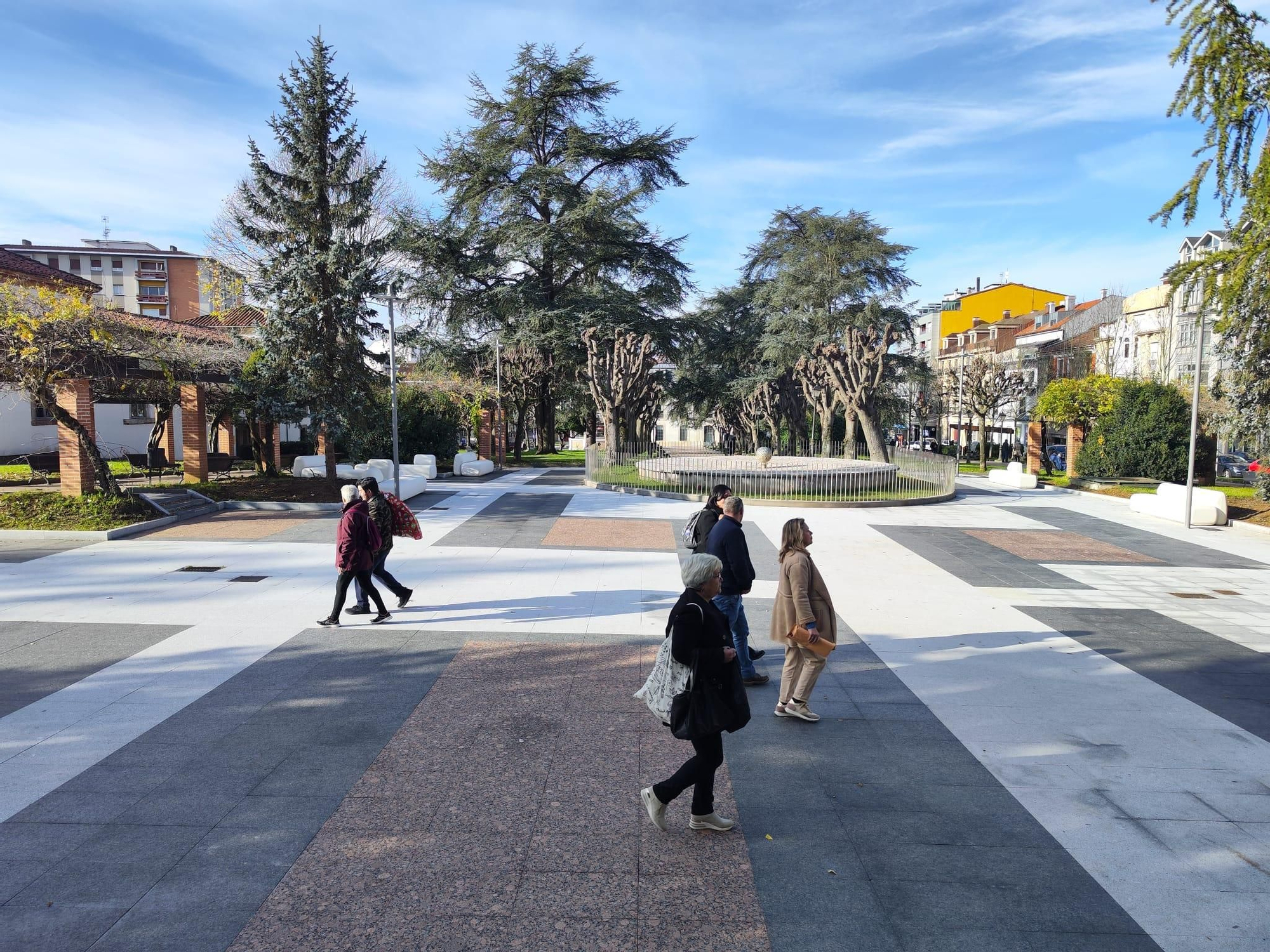 En imágenes, el parque Alfonso X tras la renovación