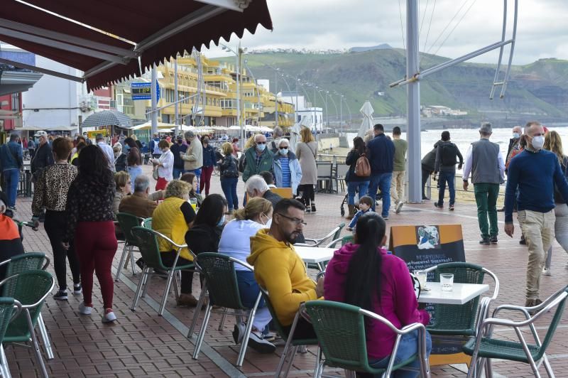 Playa el primer día del año 2021