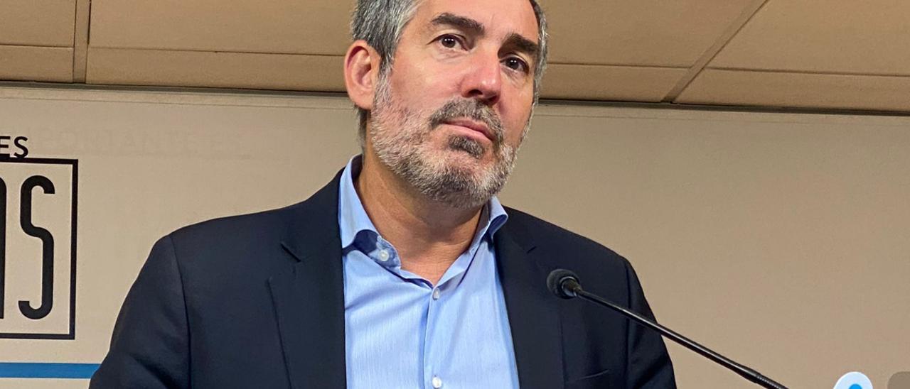 Fernando Clavijo, secretario general de Coalición Canaria.