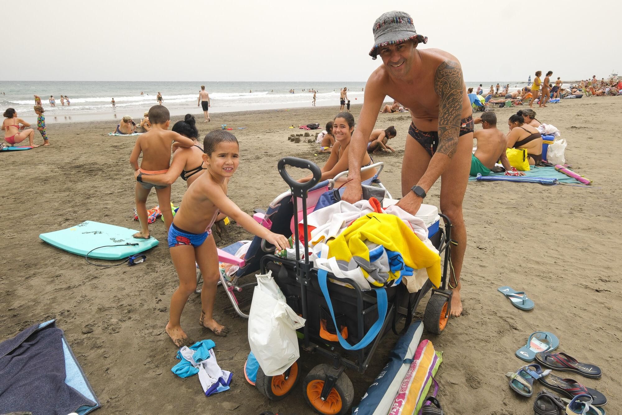 Calima en Playa del Inglés (15/08/25)