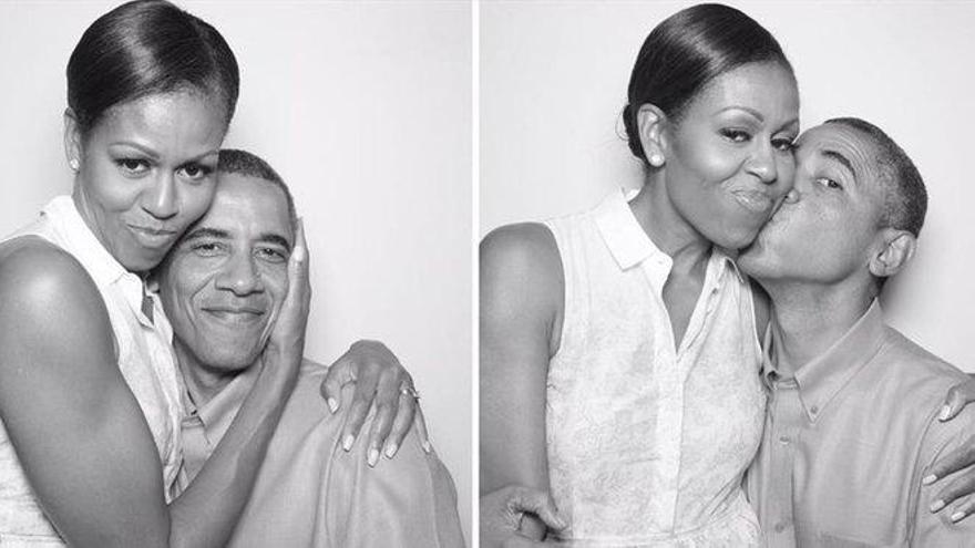 Barack y Michelle Obama derriten la redes