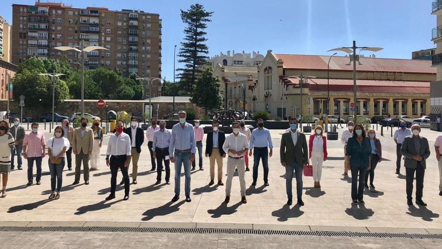 Participantes en el Consejo de Alcaldes del PP andaluz.