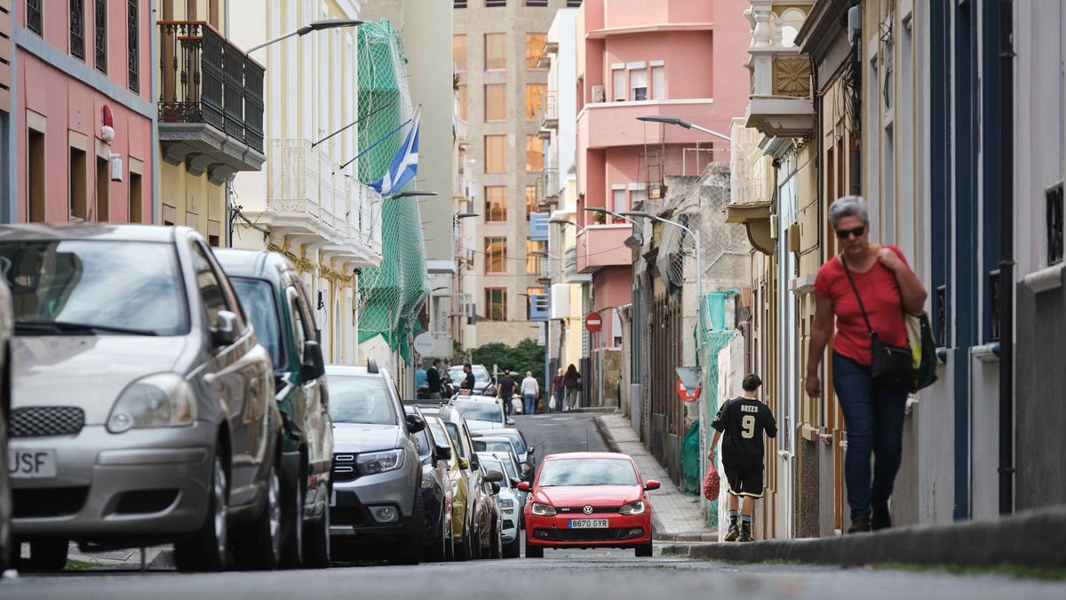 Barrio de El Toscal, en Santa Cruz de Tenerife.