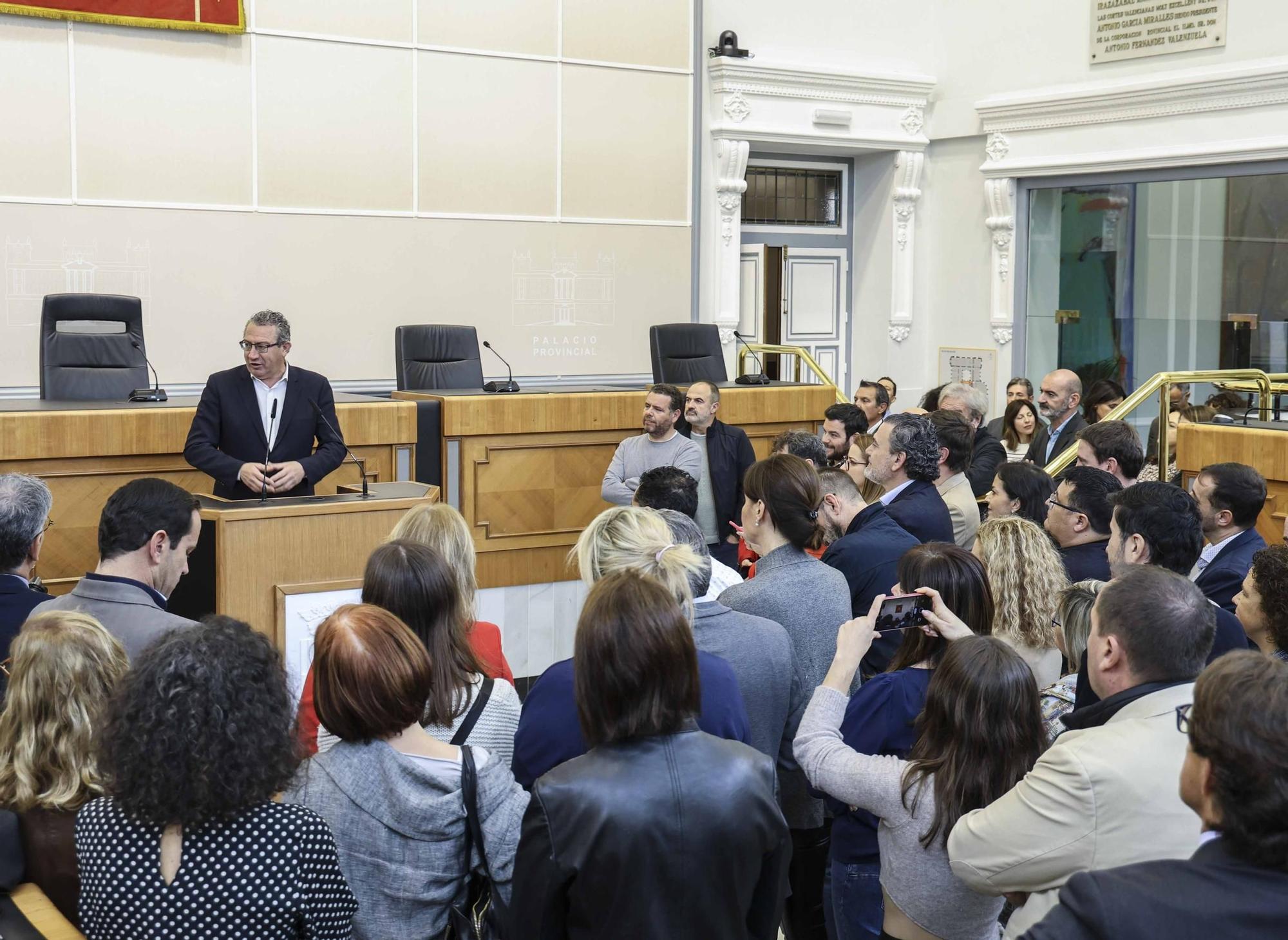 Brindis navideño de la Diputación de Alicante