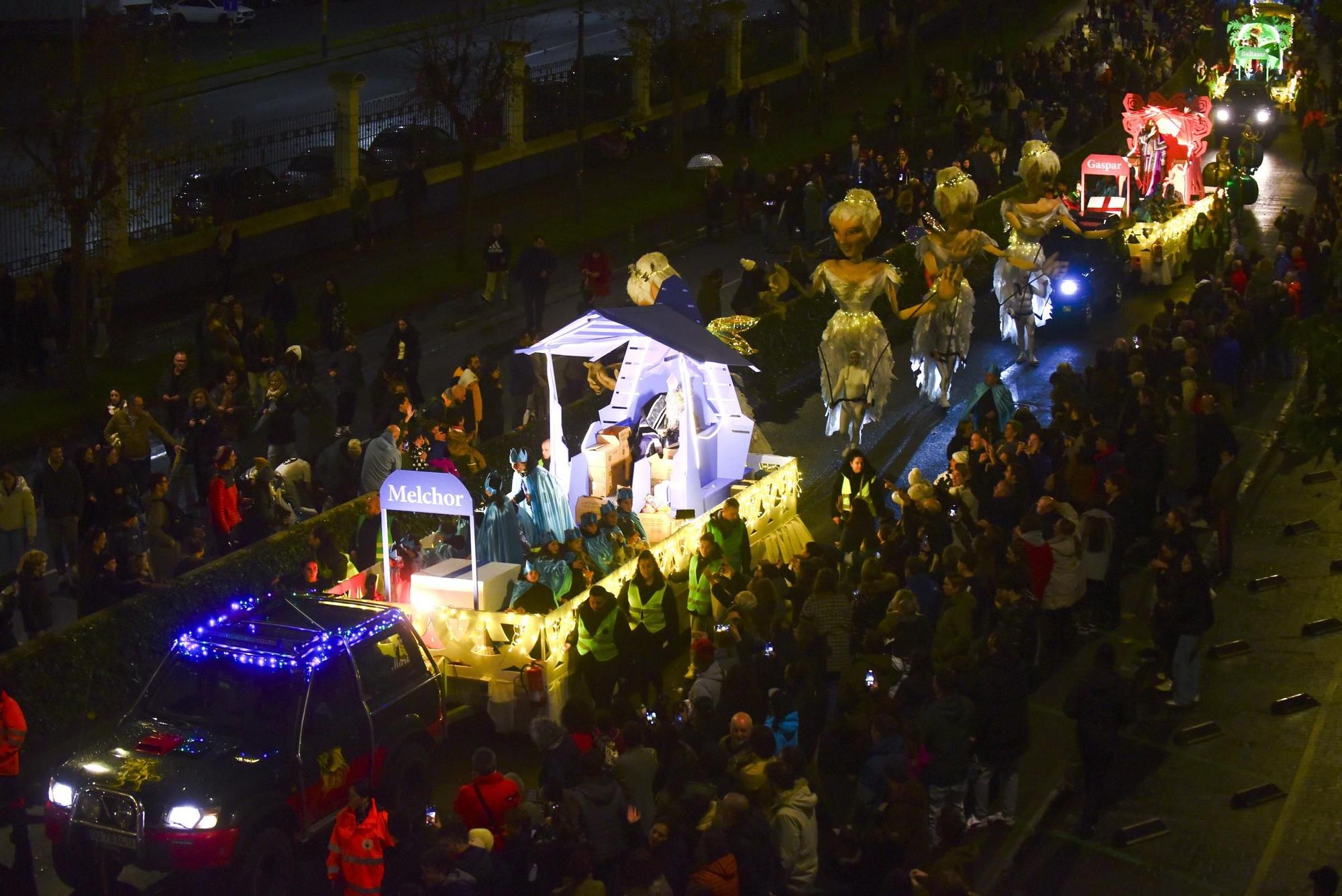 La llegada de los Reyes Magos a María Pita