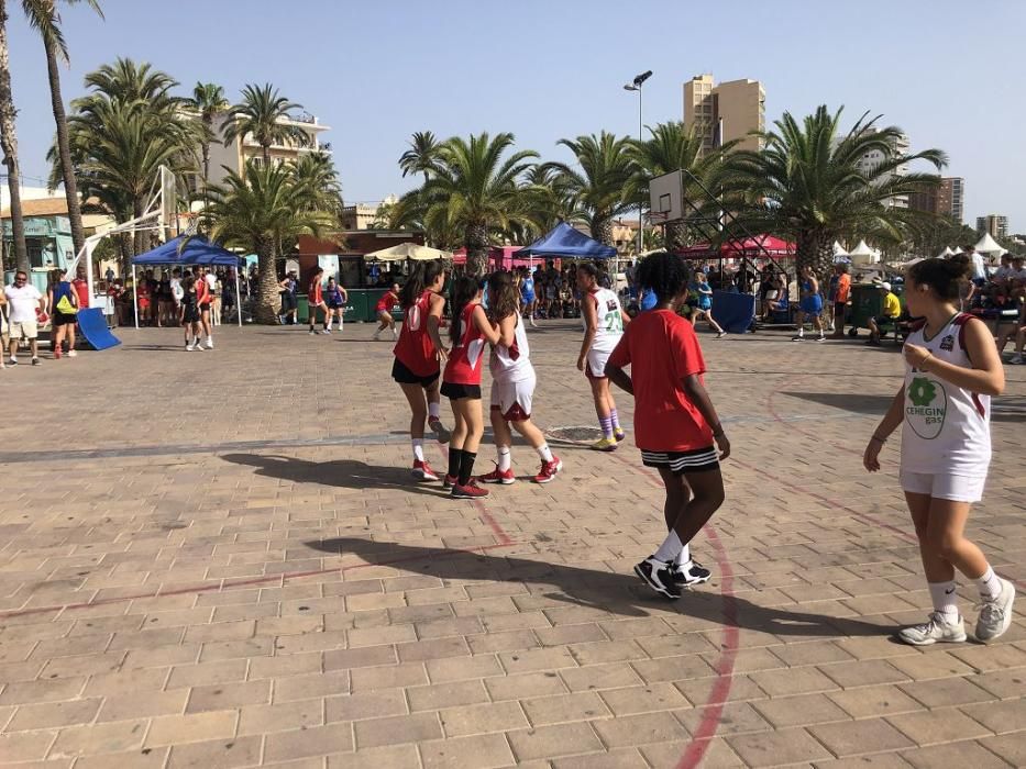 Campeonato de baloncesto 3x3 en La Ribera