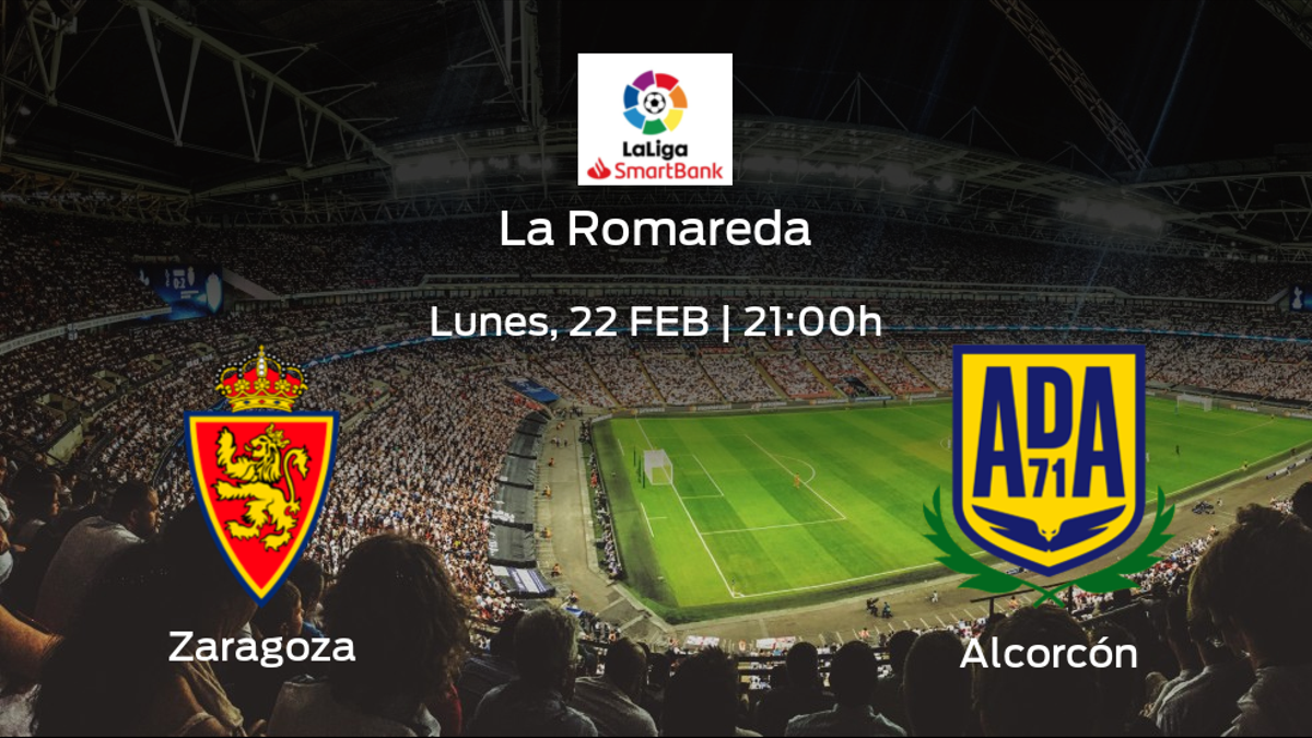 Jornada 26 de la Segunda División: previa del encuentro Real Zaragoza - Alcorcón