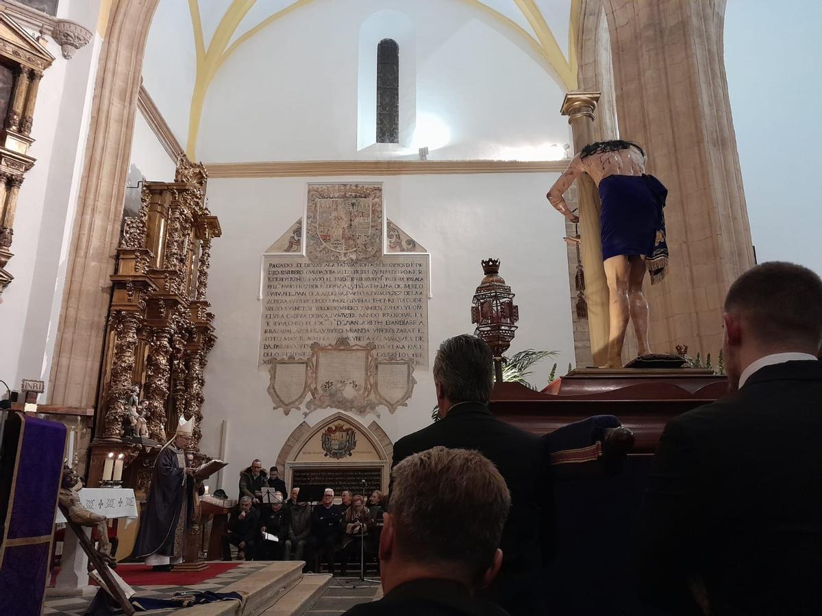 El obispo de Zamora preside el primer día del novenario celebrado en San Julián