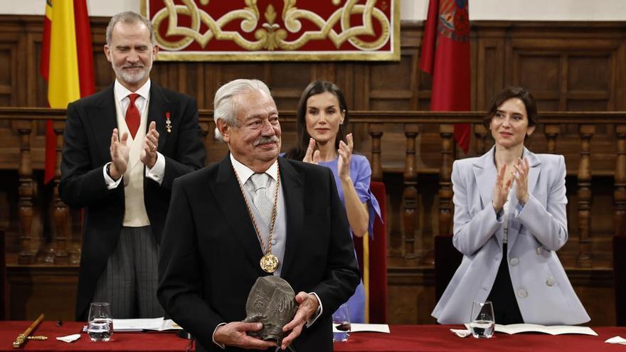 Gonzalo Celorio recibe el Premio Cervantes: 