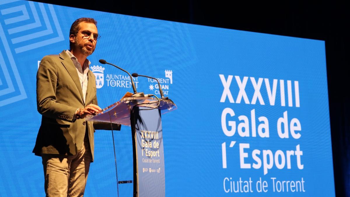El concejal de Deportes, Guillermo Alonso
