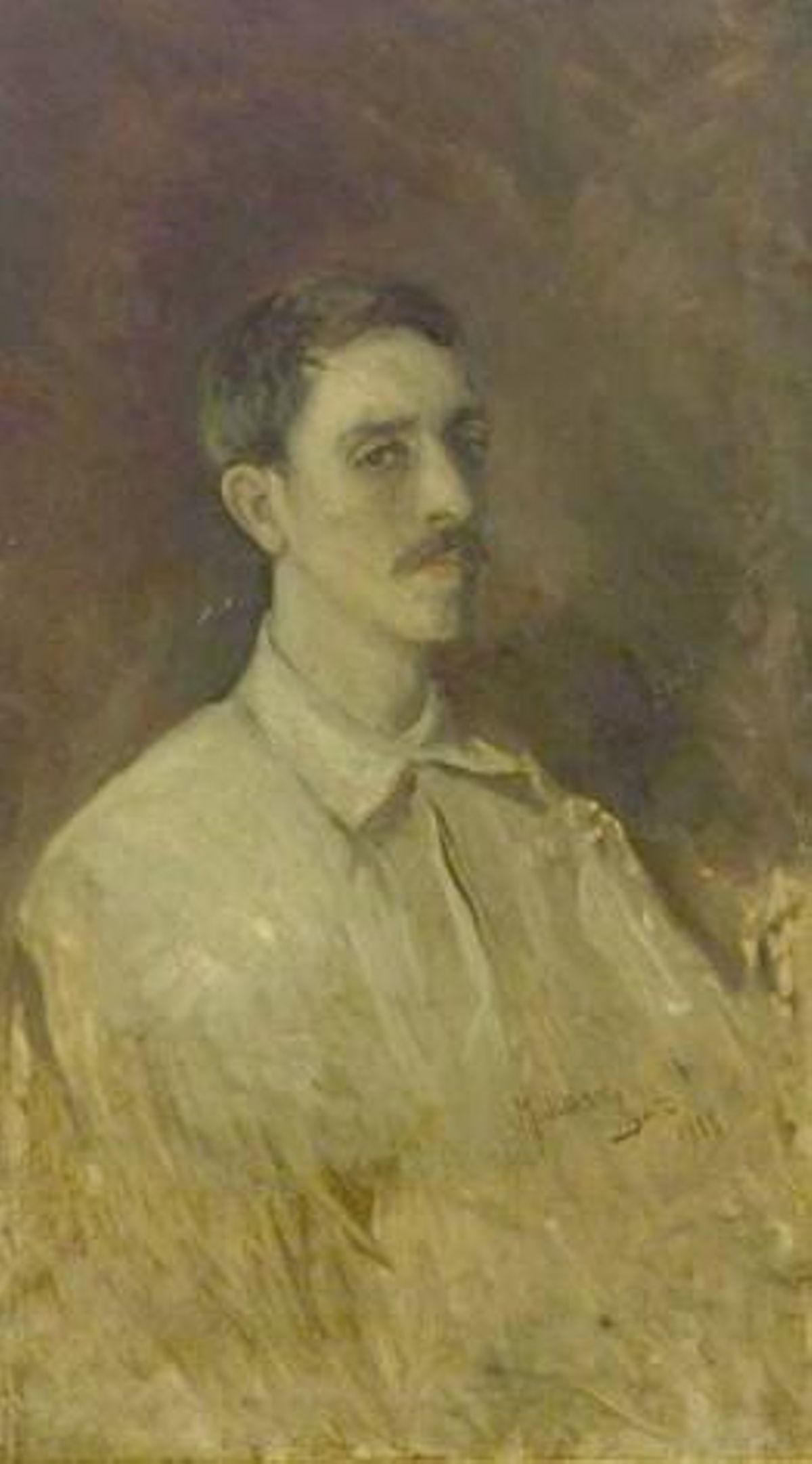 Autorretrato de Genaro Carrero.