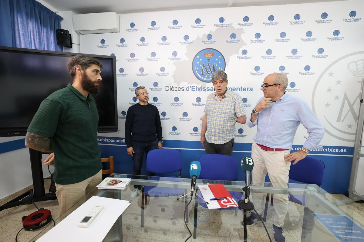 Rueda de prensa de Cáritas Ibiza y representantes de Cáritas Rabat, en imágenes Rueda de prensa de Cáritas Ibiza y representantes de Cáritas Rabat, en imágenes