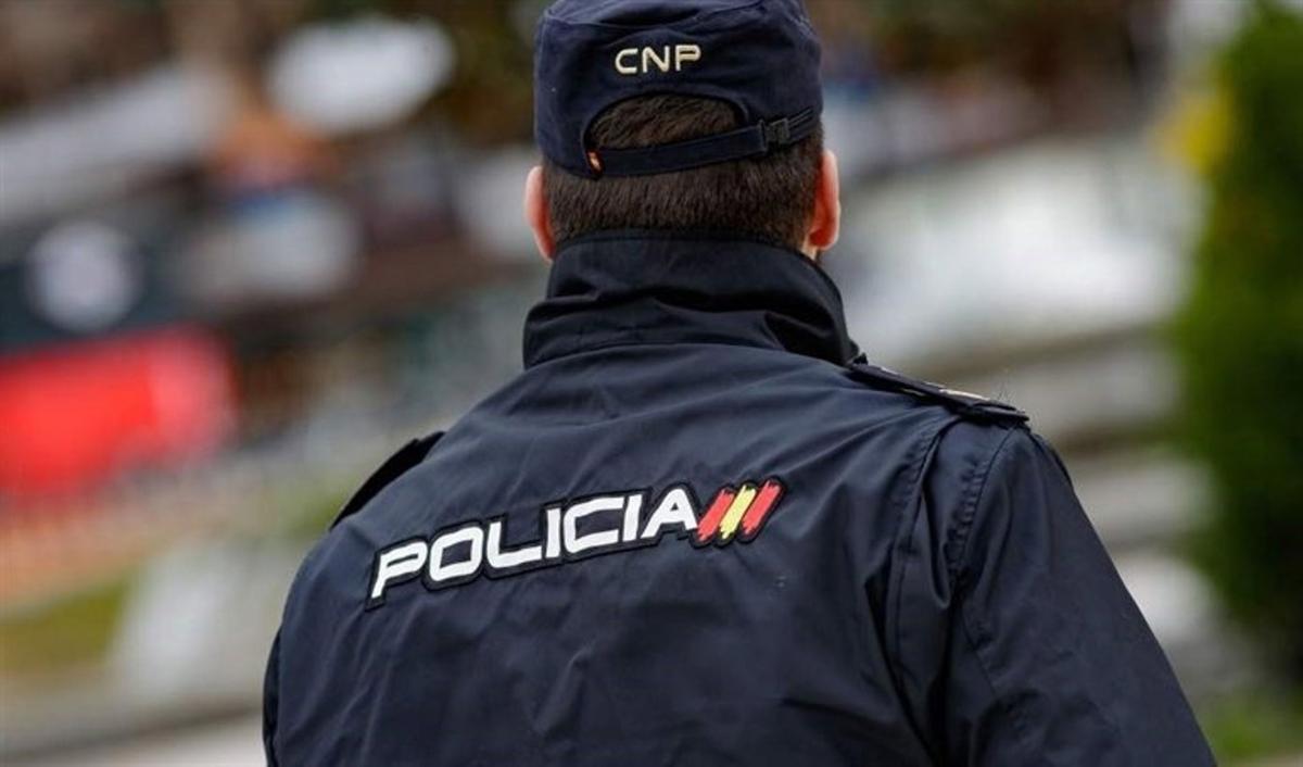 Un agente de la Policía Nacional en una imagen de archivo.