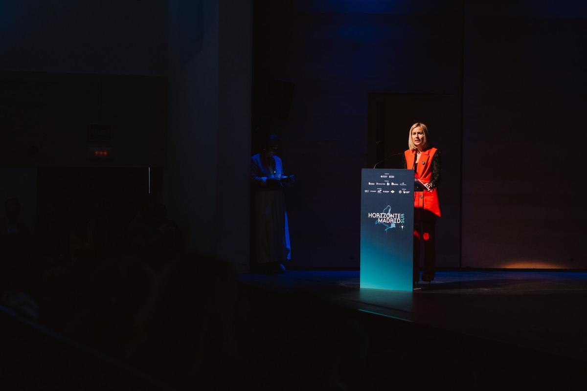 Rocío García Alcántara, alcaldesa de Alcobendas, en el ciclo 'Horizonte Madrid Norte'.