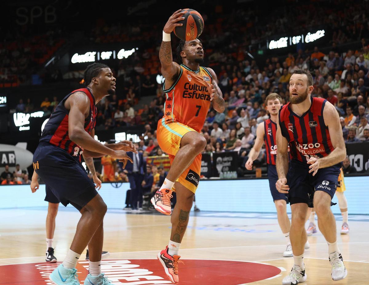 Valencia Basket - Baskonia de la Liga Endesa