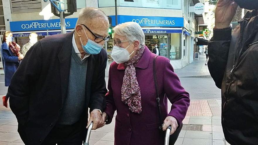 Mercedes es hermana de la esposa de Joaquín, que falleció. Ambos tienen 95 años.