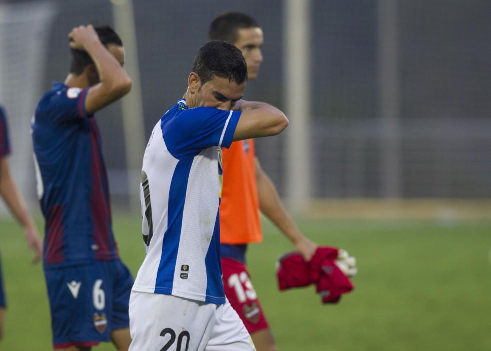 El Hércules cae por 1-0 ante el Atlético Levante