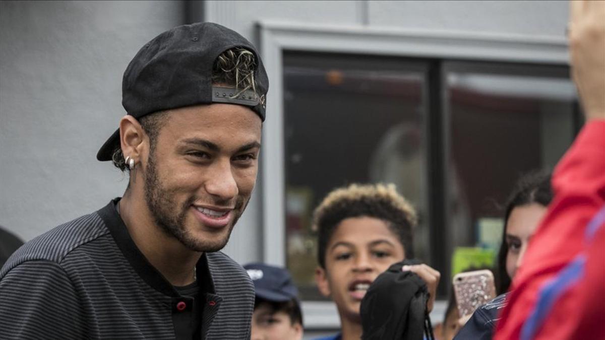 Neymar, en Estados Unidos