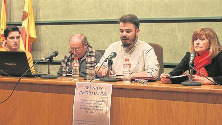 El Rosario de Cristal volverá a procesionar tras 50 años