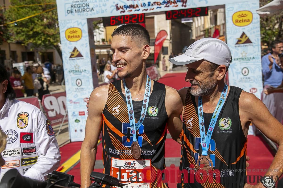 90 K Camino de la Vera Cruz (zona de meta)