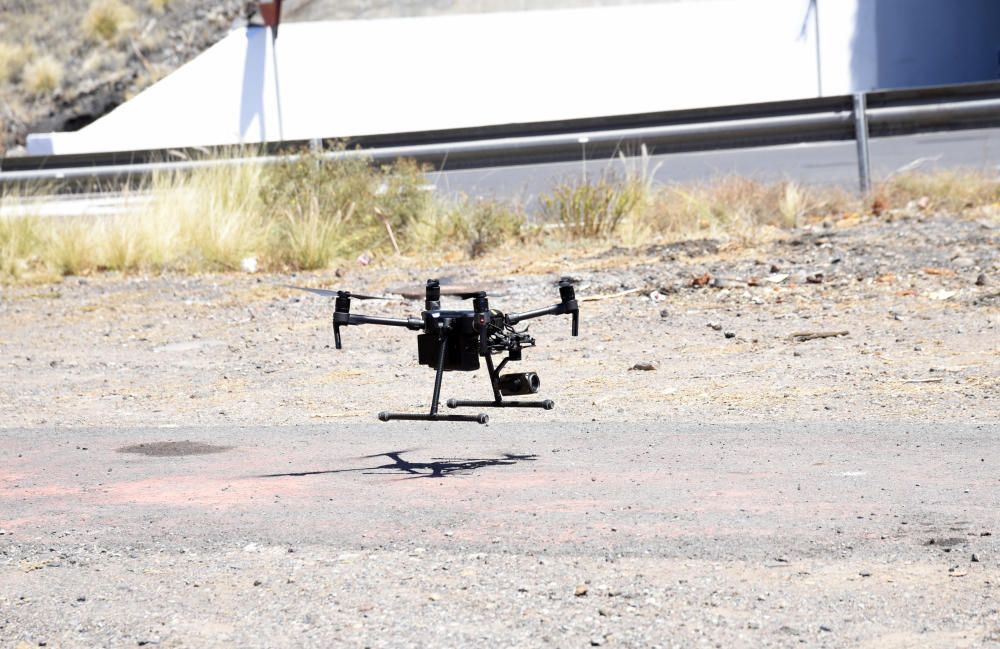 Los drones 'multadores' se estrenan en Canarias