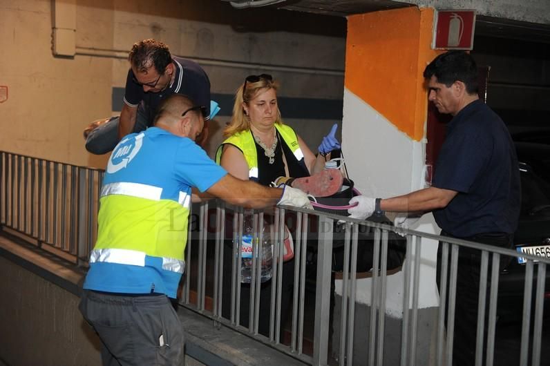 Desalojan al presunto violador del parking de la Glorieta