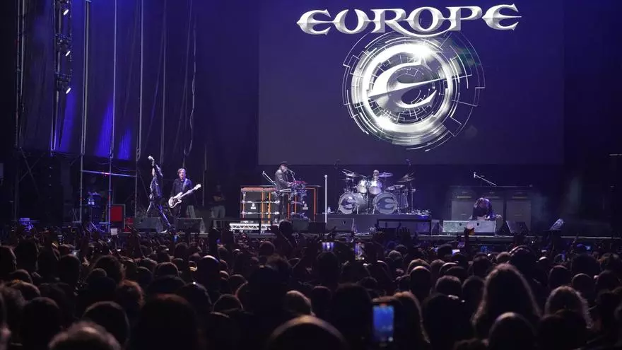 VÍDEO | Un apoteósico Europe lo da todo en Zamora: y llegó "The Final Countdown"