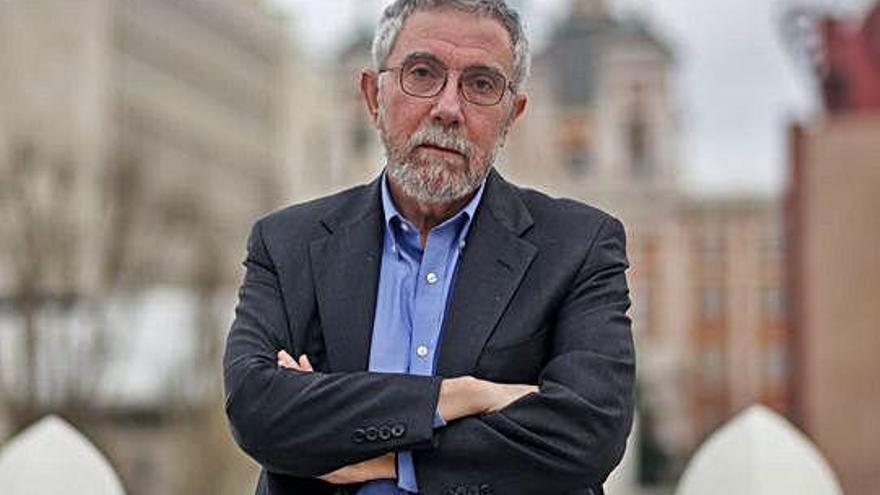 Paul Krugman fa uns dies a la Fundació Rafael del Pino de Madrid