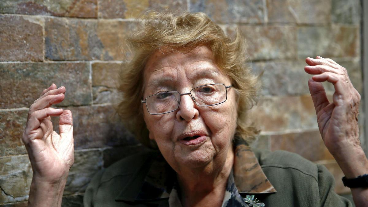 Dolly Onetti (Dorothea Muhr), fotografiada en 2014