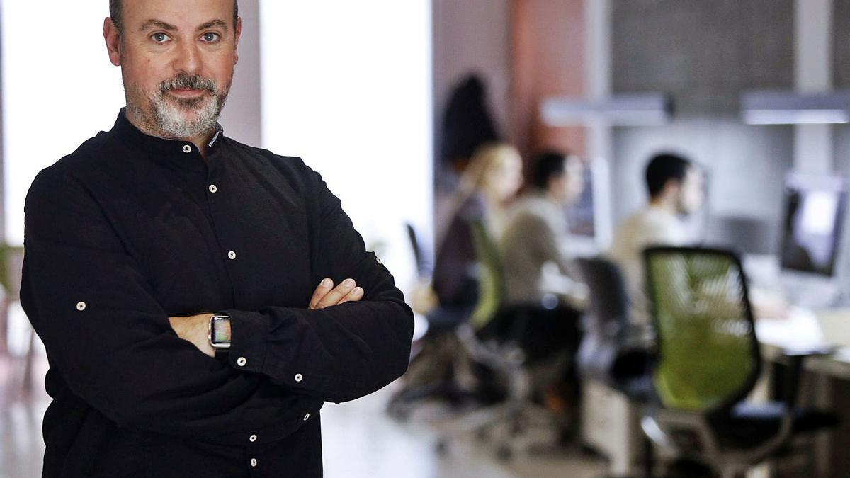 El director de València Capital 
Mundial del Diseño 2022, 
Xavi Calvo.  Miguel ángel montesinos