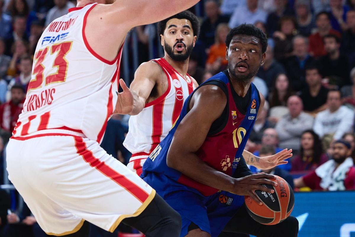 Metu fue uno de los jugadores inspirados del Barça en ataque