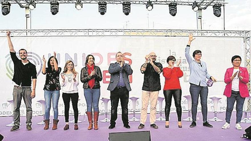 “El voto a Unides Podem vale doble”