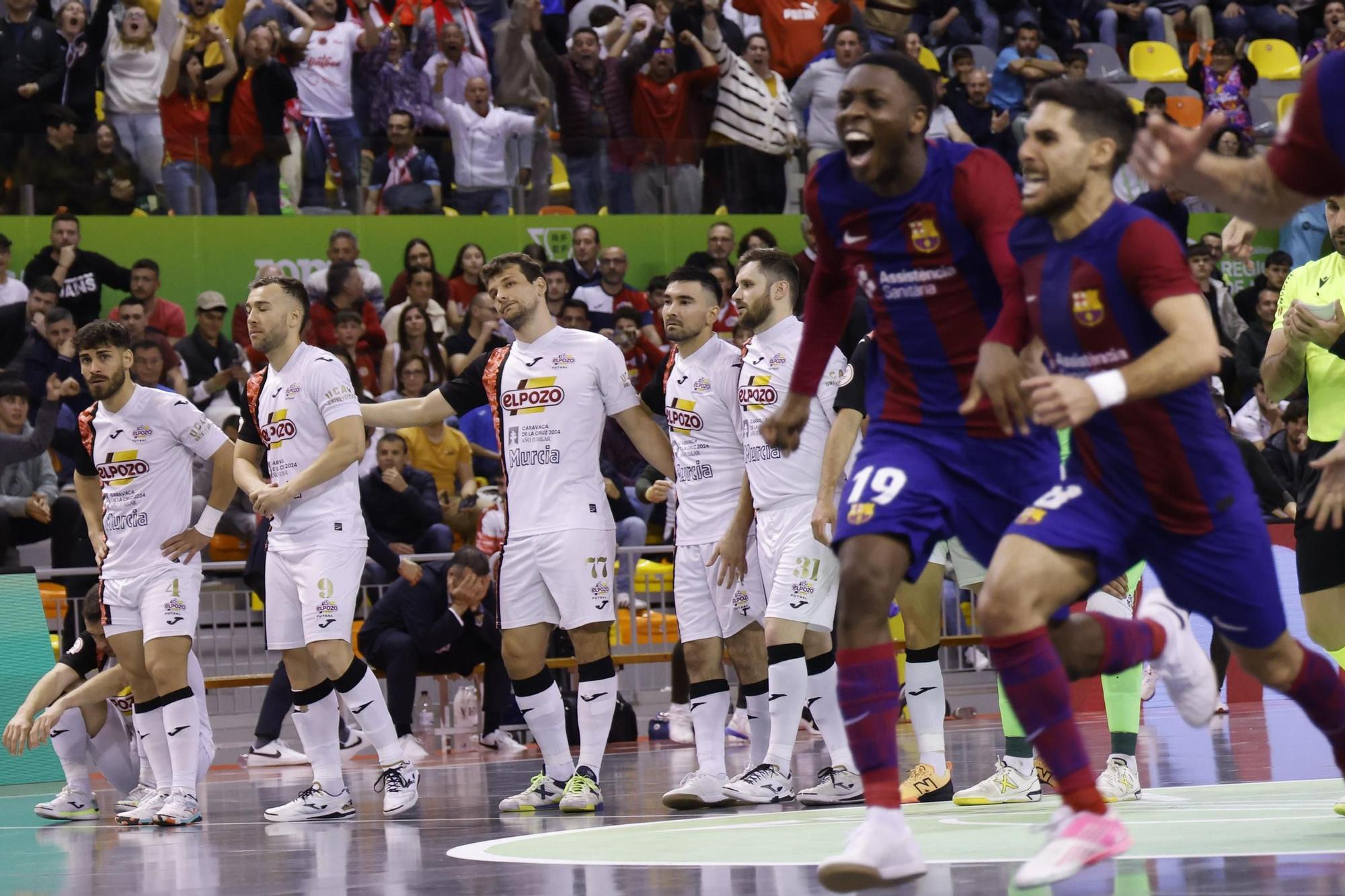 ElPozo Murcia - FC Barcelona, final de la Copa de España de fútbol sala