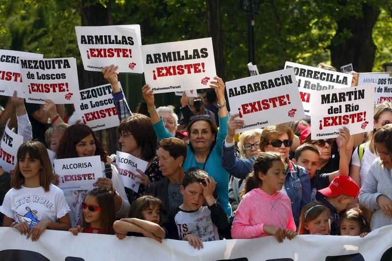 Manifestación: 'Salvemos Teruel'