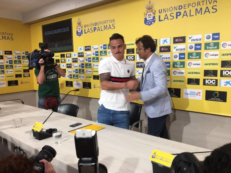 Despedida de Roque Mesa como jugador de la UD Las Palmas