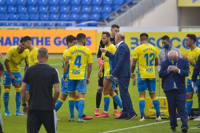 05-07-2020 LAS PALMAS DE GRAN CANARIA. Futbol. UD Las Palmas # SD Ponferradina. Fotógrafo: ANDRES CRUZ  | 05/07/2020 | Fotógrafo: Andrés Cruz