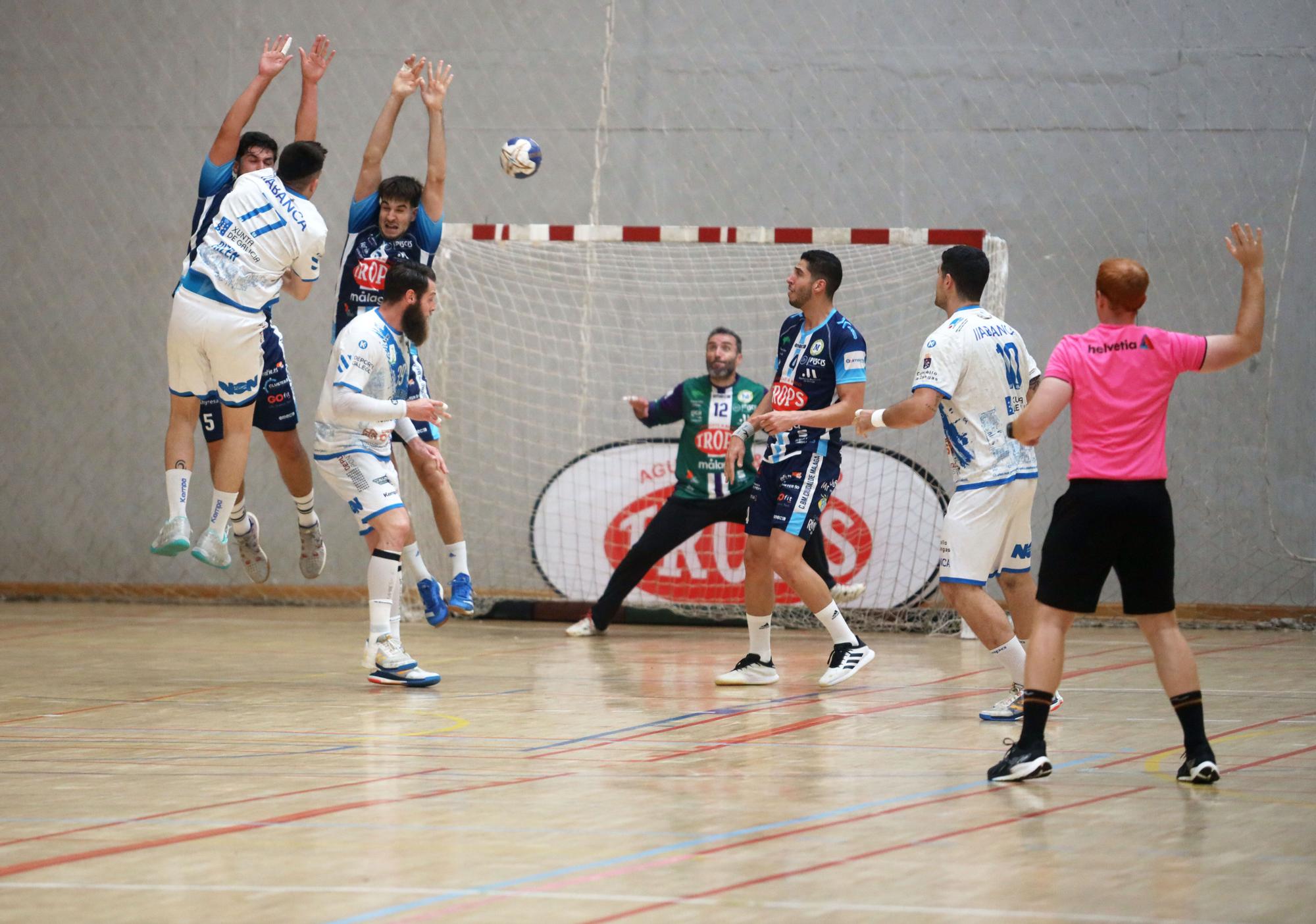 Trops Málaga - BM Cangas: ida de la fase de ascenso a la Liga Asobal