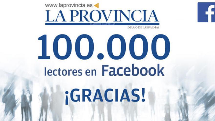 Laprovincia.es supera los 100.000 seguidores en Facebook