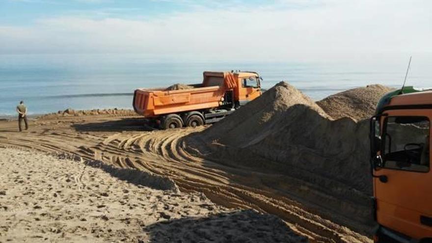 Costas inicia  la regeneración  de la Garrofera