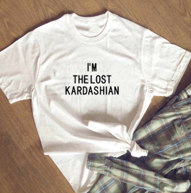 Camiseta soy la Kardashian perdida
